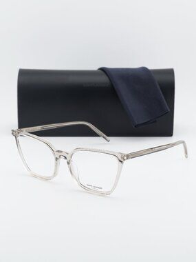 Saint Laurent MONOGRAM Women Eyeglasses Black Cat Eye SLM60OPT 001 NEW AUTHENTIC 51uXQ9G-CwL._AC_UY350_.jpg main image 4